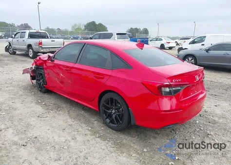 2022 Honda Civic Sport from USA, damaged, VIN 2HGFE2F51NH534607